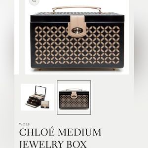 Wolf Chloe medium jewelry box